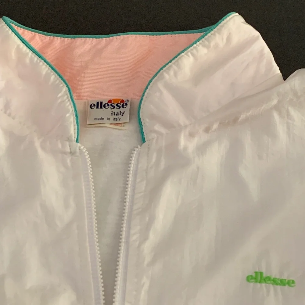 VTG 90s Ellesse Pastel Tracksuit Tennis Pickleball Apre-ski Outfit  2 Piece Set